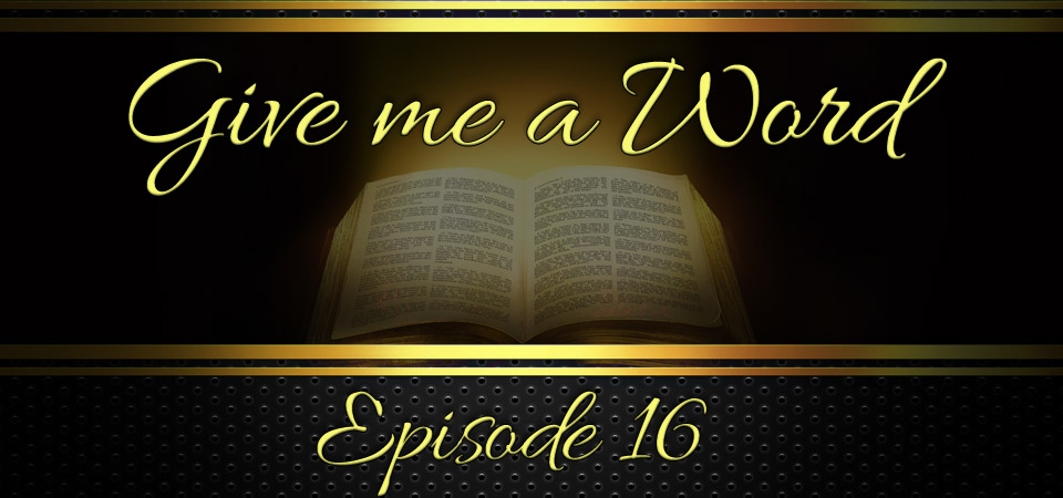 Give Me A Word – Episode 16 (S1E16)