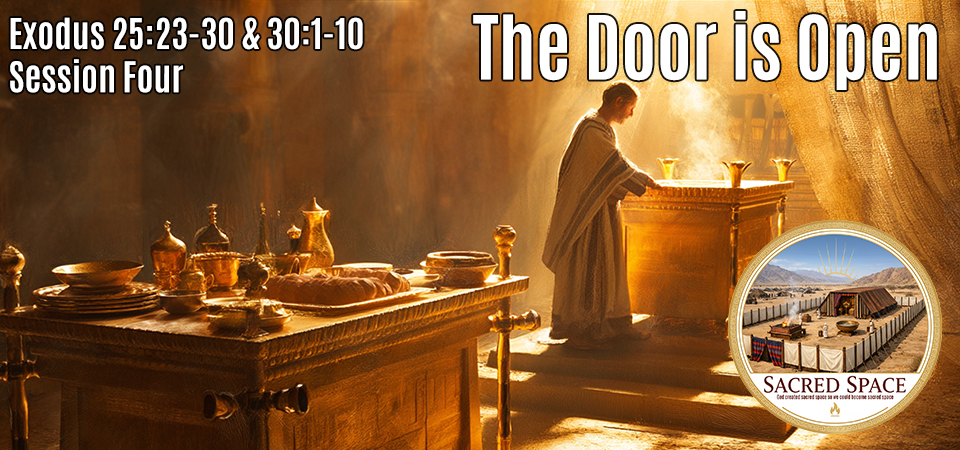 The Door Is Open – Sacred Space (Glimpse Four)