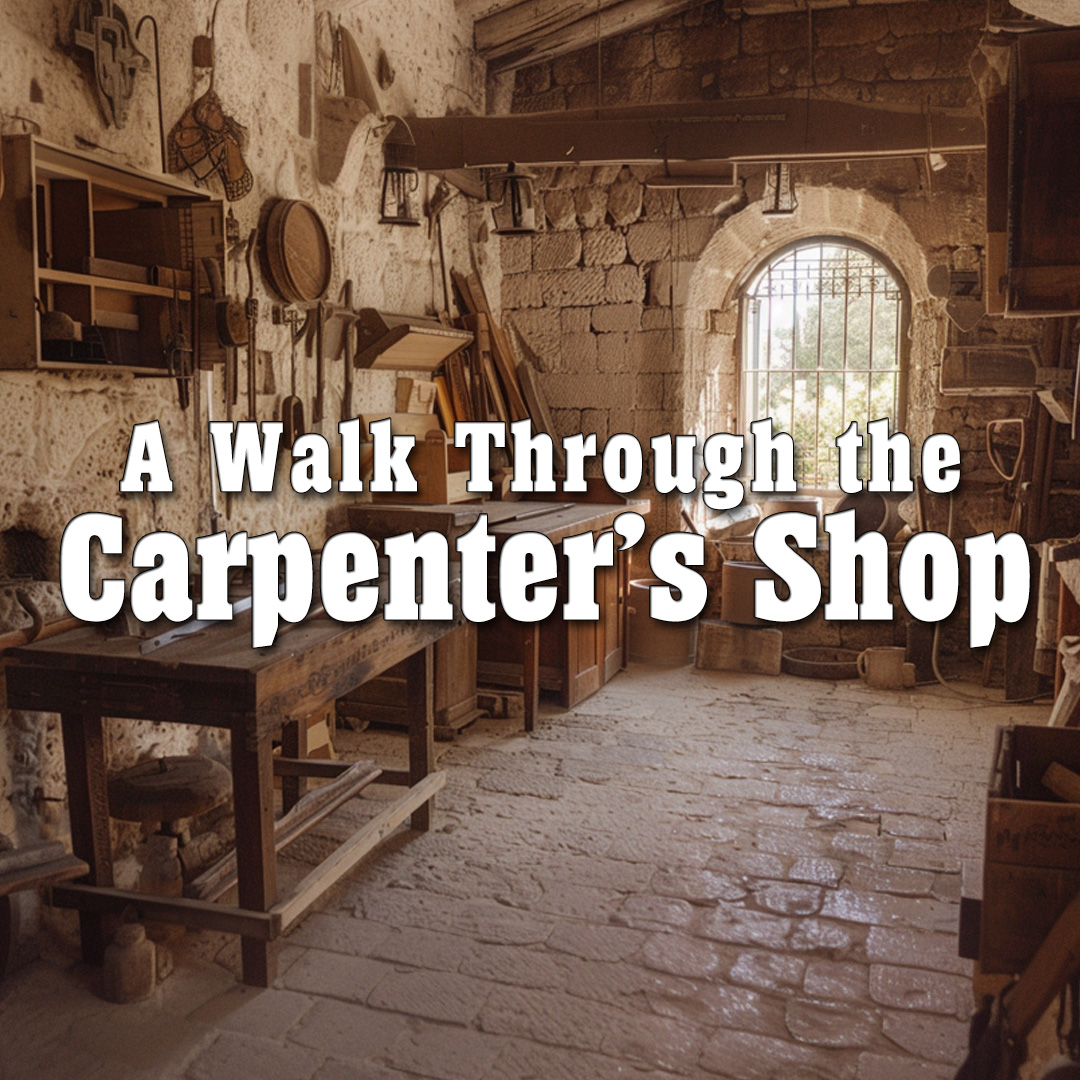 A Walk Through the Carpenter’s Shop