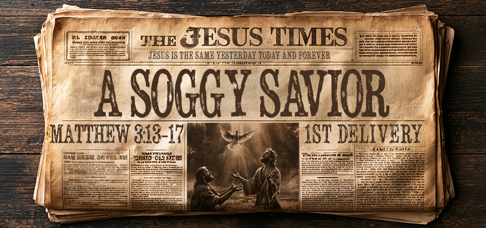 A Soggy Savior – The Jesus Times (1st Delivery)