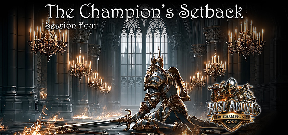 The Champion’s Setback – Rise Above (Session Four)